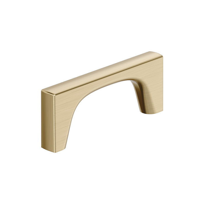 Amerock BP37422BBZ Merced 3 inch (76mm) Center-to-Center Golden Champagne Cabinet Pull