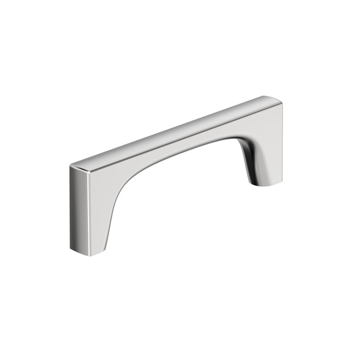 Amerock BP3742326 Merced 3-3/4 inch (96mm) Center-to-Center Polished Chrome Cabinet Pull
