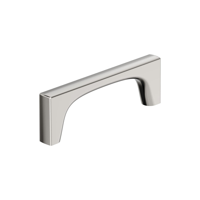 Amerock BP37423PN Merced 3-3/4 inch (96mm) Center-to-Center Polished Nickel Cabinet Pull