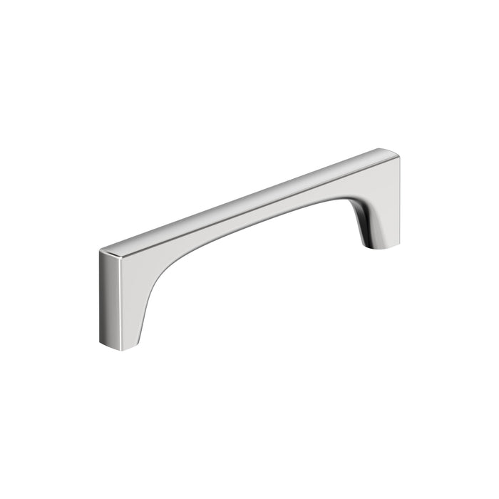 Amerock BP3742426 Merced 5-1/16 inch (128mm) Center-to-Center Polished Chrome Cabinet Pull