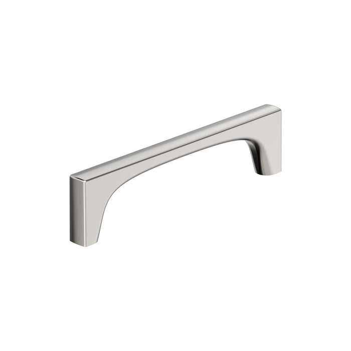 Amerock BP37424PN Merced 5-1/16 inch (128mm) Center-to-Center Polished Nickel Cabinet Pull