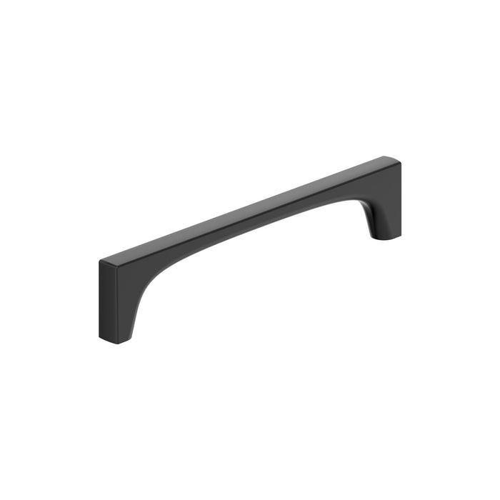 Amerock BP37425MB Merced 6-5/16 inch (160mm) Center-to-Center Matte Black Cabinet Pull