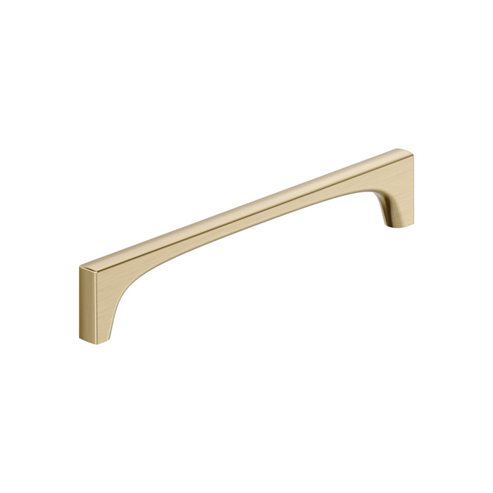 Amerock BP37426BBZ Merced 7-9/16 inch (192mm) Center-to-Center Golden Champagne Cabinet Pull