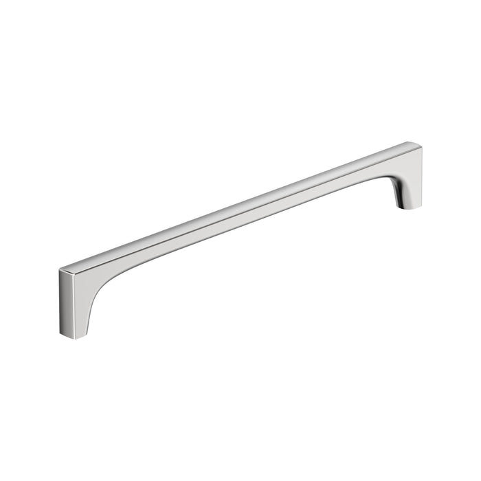 Amerock BP3742826 Merced 10-1/16 inch (256mm) Center-to-Center Polished Chrome Cabinet Pull