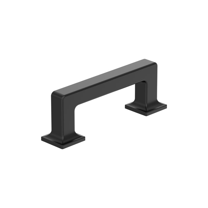 Amerock BP37441MB Lintel 3 inch (76mm) Center-to-Center Matte Black Cabinet Pull