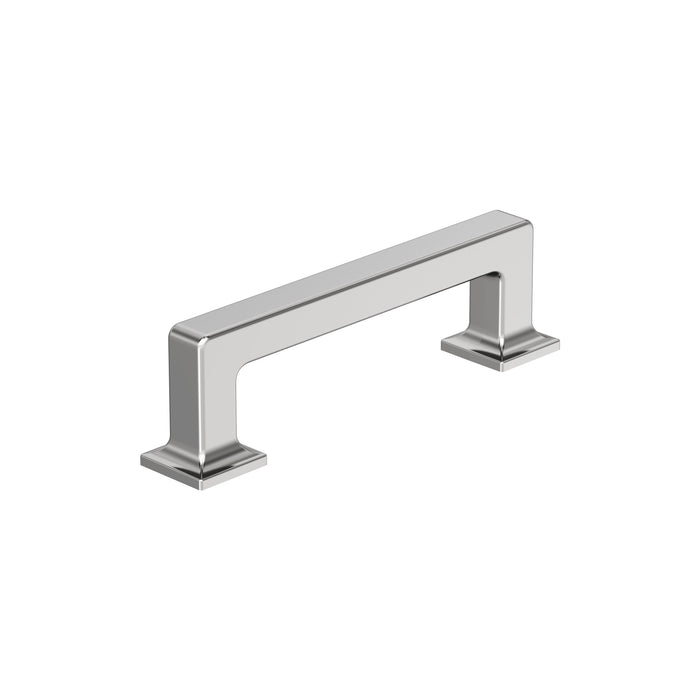 Amerock BP3744226 Lintel 3-3/4 inch (96mm) Center-to-Center Polished Chrome Cabinet Pull