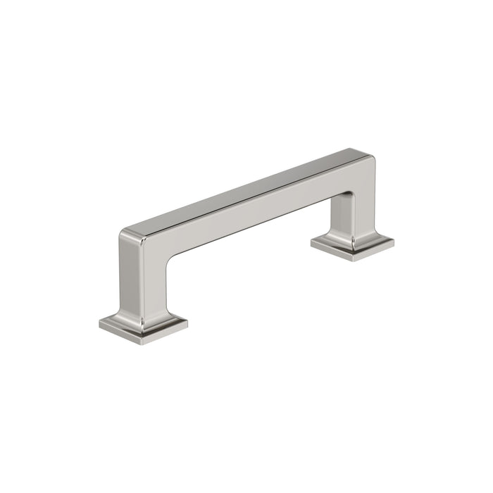 Amerock BP37442PN Lintel 3-3/4 inch (96mm) Center-to-Center Polished Nickel Cabinet Pull
