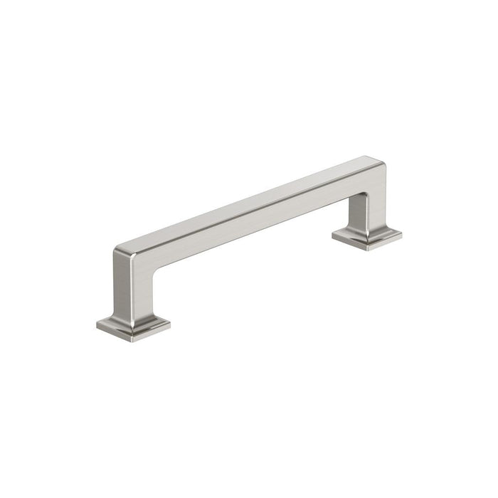 Amerock BP37443G10 Lintel 5-1/16 inch (128mm) Center-to-Center Satin Nickel Cabinet Pull