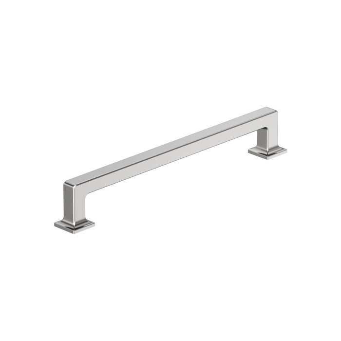 Amerock BP3744526 Lintel 7-9/16 inch (192mm) Center-to-Center Polished Chrome Cabinet Pull