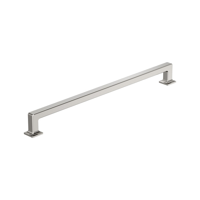 Amerock BP37448PN Lintel 12-5/8 inch (320mm) Center-to-Center Polished Nickel Cabinet Pull