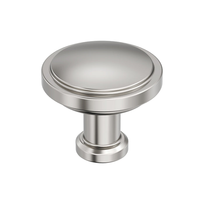 Amerock BP37460PN Faircrest 1-1/4 inch (32mm) Diameter Polished Nickel Cabinet Knob