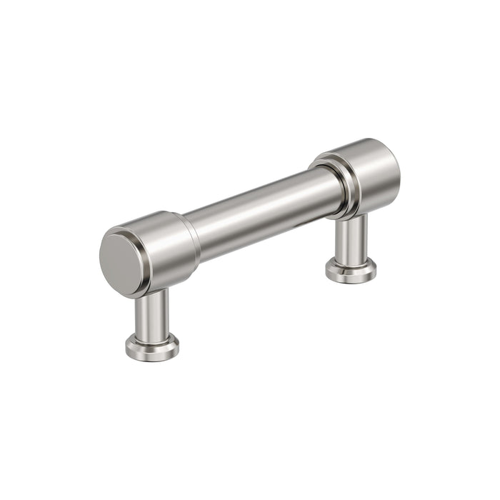 Amerock BP37462PN Faircrest 3 inch (76mm) Center-to-Center Polished Nickel Cabinet Pull