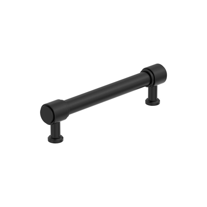 Amerock BP37464MB Faircrest 5-1/16 inch (128mm) Center-to-Center Matte Black Cabinet Pull