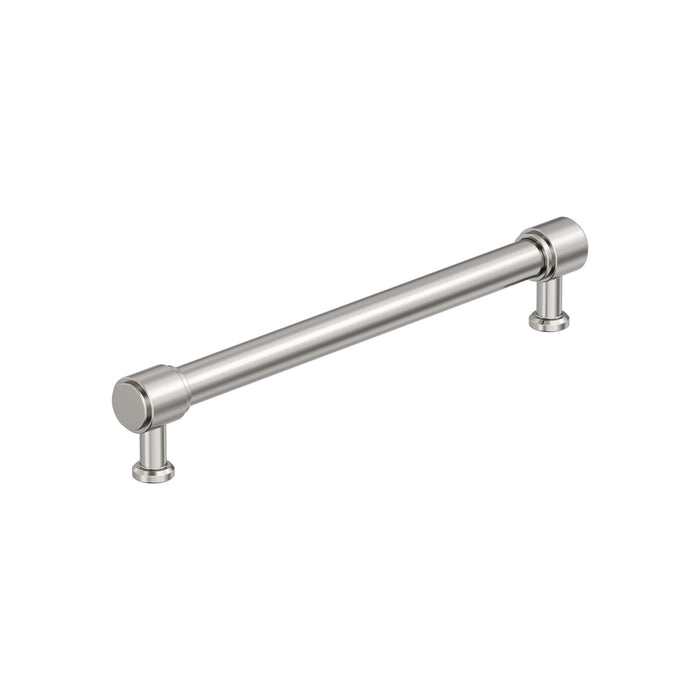Amerock BP37466PN Faircrest 7-9/16 inch (192mm) Center-to-Center Polished Nickel Cabinet Pull