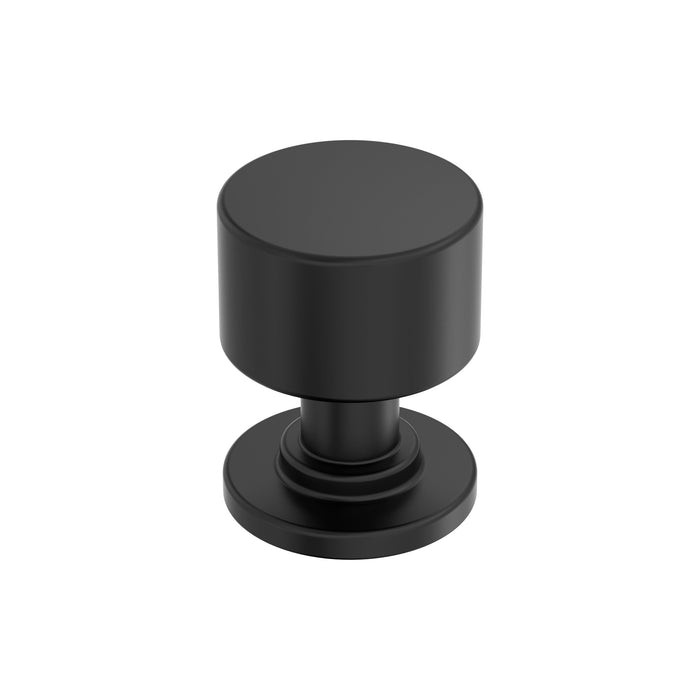 Amerock BP37480MB Balon 1 inch (25mm) Diameter Matte Black Cabinet Knob