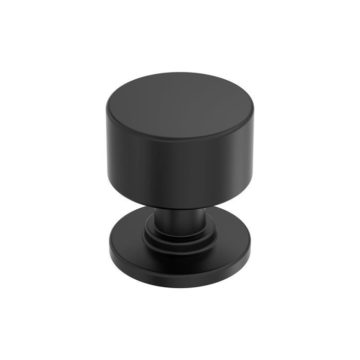 Amerock BP37492MB Balon 1-1/8 inch (29mm) Diameter Matte Black Cabinet Knob