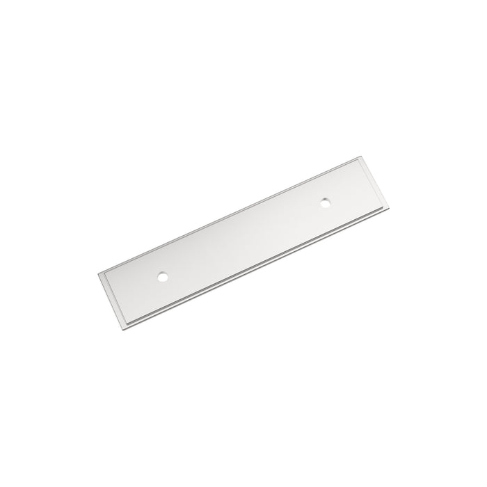 Amerock BP3758726 Maymont 3 inch (76mm) Center-to-Center Rectangle Polished Chrome Cabinet Pull Backplate