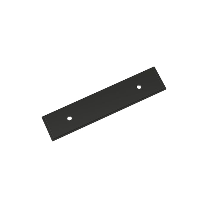 Amerock BP37587MB Maymont 3 inch (76mm) Center-to-Center Rectangle Matte Black Cabinet Pull Backplate