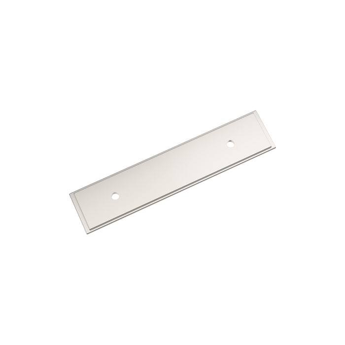Amerock BP37587PN Maymont 3 inch (76mm) Center-to-Center Rectangle Polished Nickel Cabinet Pull Backplate