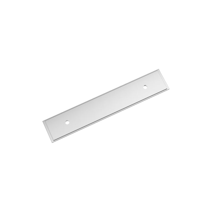 Amerock BP3758826 Maymont 3-3/4 inch (96mm) Center-to-Center Rectangle Polished Chrome Cabinet Pull Backplate