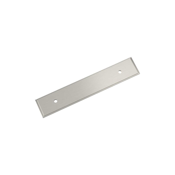 Amerock BP37588G10 Maymont 3-3/4 inch (96mm) Center-to-Center Rectangle Satin Nickel Cabinet Pull Backplate