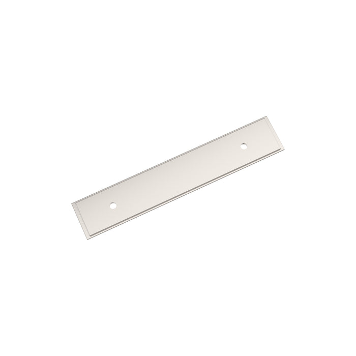 Amerock BP37588PN Maymont 3-3/4 inch (96mm) Center-to-Center Rectangle Polished Nickel Cabinet Pull Backplate
