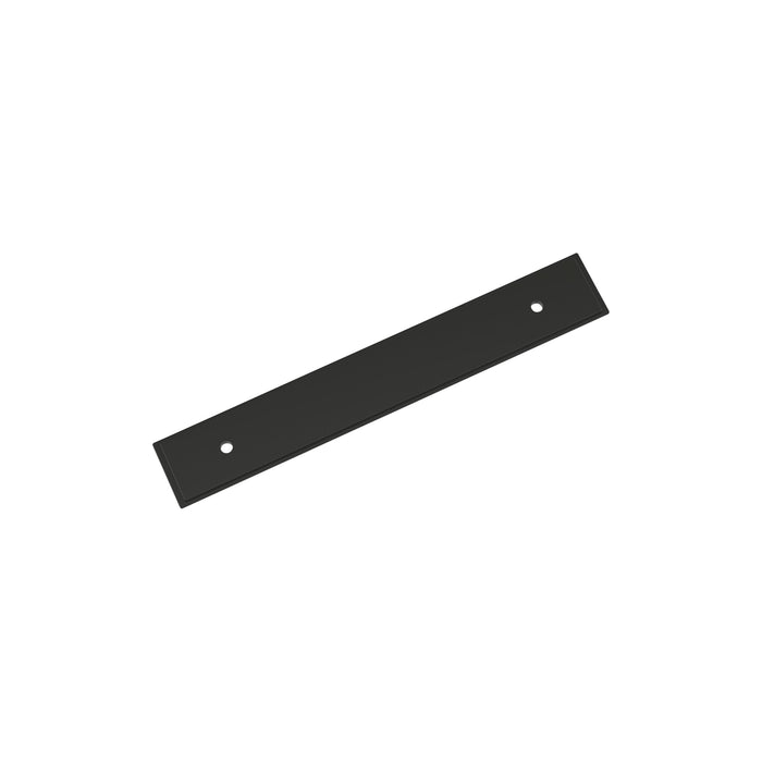 Amerock BP37589MB Maymont 5-1/16 inch (128mm) Center-to-Center Rectangle Matte Black Cabinet Pull Backplate