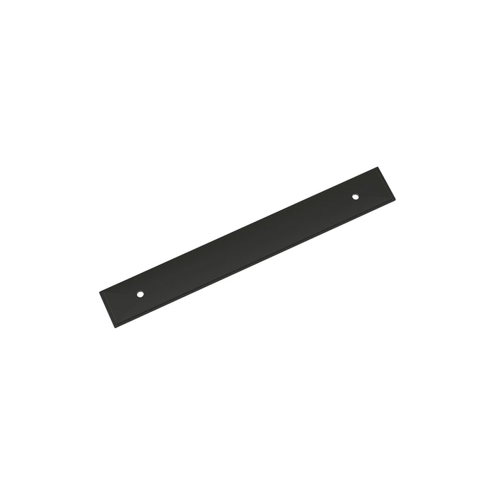 Amerock BP37590MB Maymont 6-5/16 inch (160mm) Center-to-Center Rectangle Matte Black Cabinet Pull Backplate