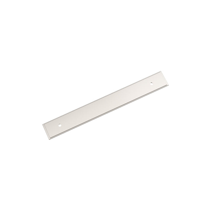 Amerock BP37590PN Maymont 6-5/16 inch (160mm) Center-to-Center Rectangle Polished Nickel Cabinet Pull Backplate