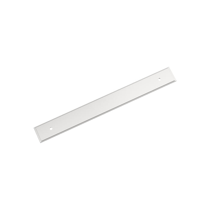 Amerock BP3759126 Maymont 7-9/16 inch (192mm) Center-to-Center Rectangle Polished Chrome Cabinet Pull Backplate