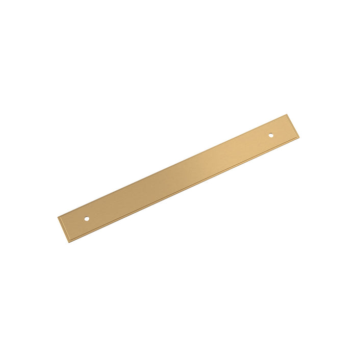 Amerock BP37591CZ Maymont 7-9/16 inch (192mm) Center-to-Center Rectangle Champagne Bronze Cabinet Pull Backplate