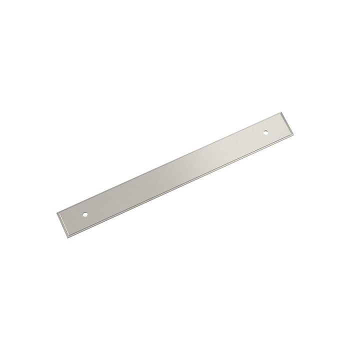 Amerock BP37591G10 Maymont 7-9/16 inch (192mm) Center-to-Center Rectangle Satin Nickel Cabinet Pull Backplate