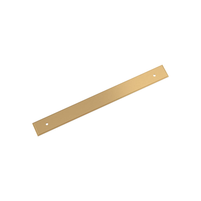 Amerock BP37592CZ Maymont 8-13/16 inch (224mm) Center-to-Center Rectangle Champagne Bronze Cabinet Pull Backplate