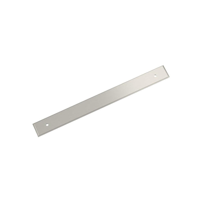 Amerock BP37592G10 Maymont 8-13/16 inch (224mm) Center-to-Center Rectangle Satin Nickel Cabinet Pull Backplate