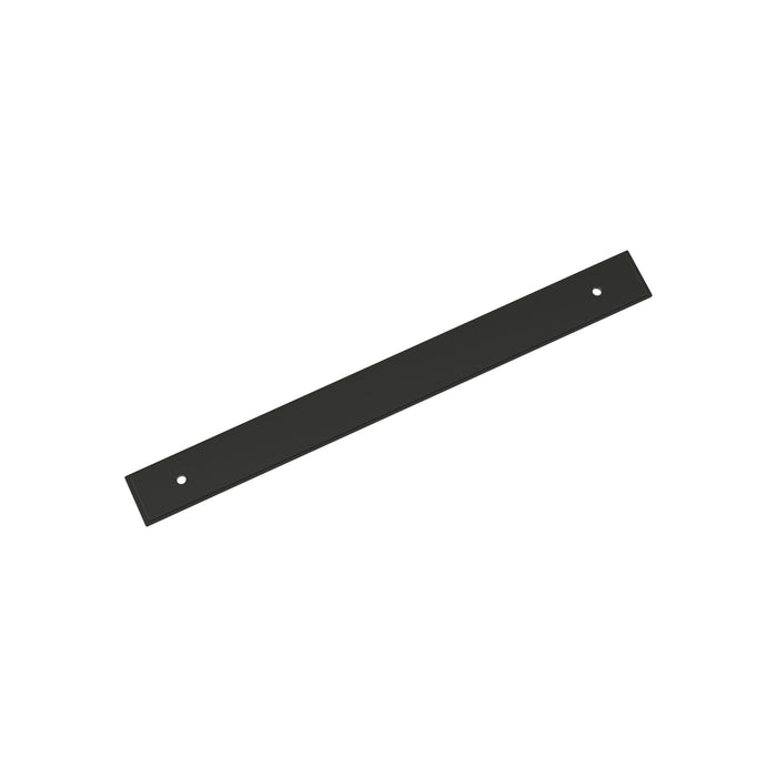 Amerock BP37592MB Maymont 8-13/16 inch (224mm) Center-to-Center Rectangle Matte Black Cabinet Pull Backplate