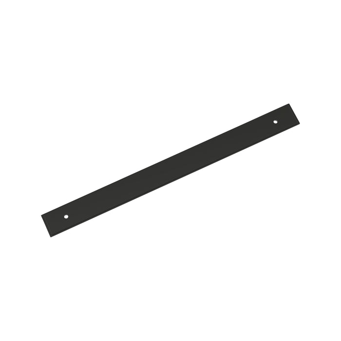 Amerock BP37593MB Maymont 10-1/16 inch (256mm) Center-to-Center Rectangle Matte Black Cabinet Pull Backplate