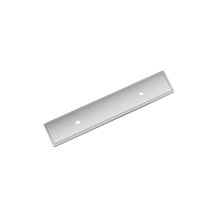 Amerock BP3760126 Thoreau 3 inch (76mm) Center-to-Center Rectangle Polished Chrome Cabinet Pull Backplate
