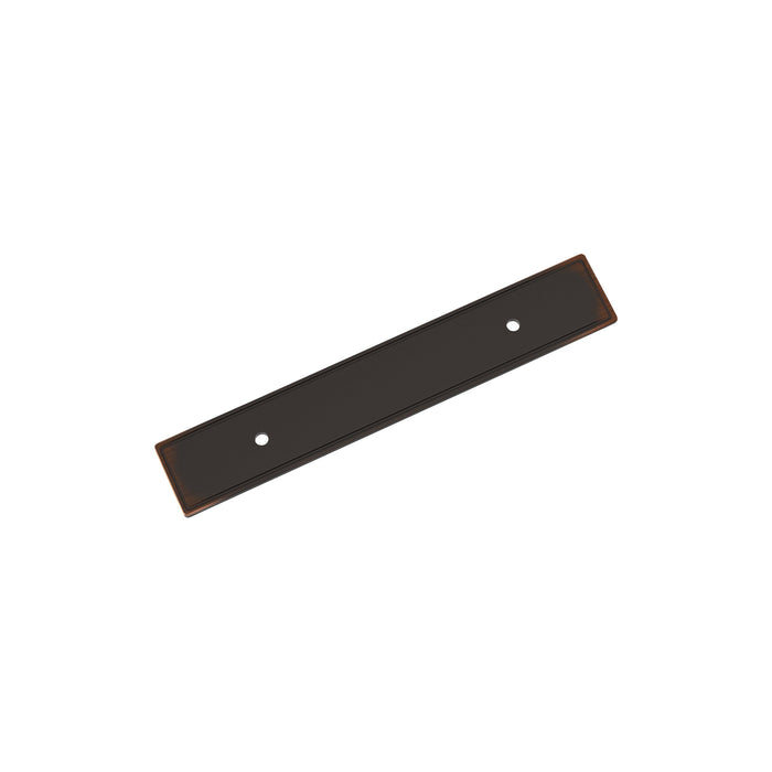 Amerock BP37602ORB Thoreau 3-3/4 inch (96mm) Center-to-Center Rectangle Oil-Rubbed Bronze Cabinet Pull Backplate