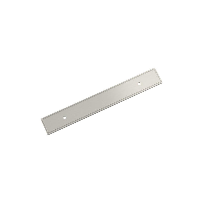 Amerock BP37603G10 Thoreau 5-1/16 inch (128mm) Center-to-Center Rectangle Satin Nickel Cabinet Pull Backplate