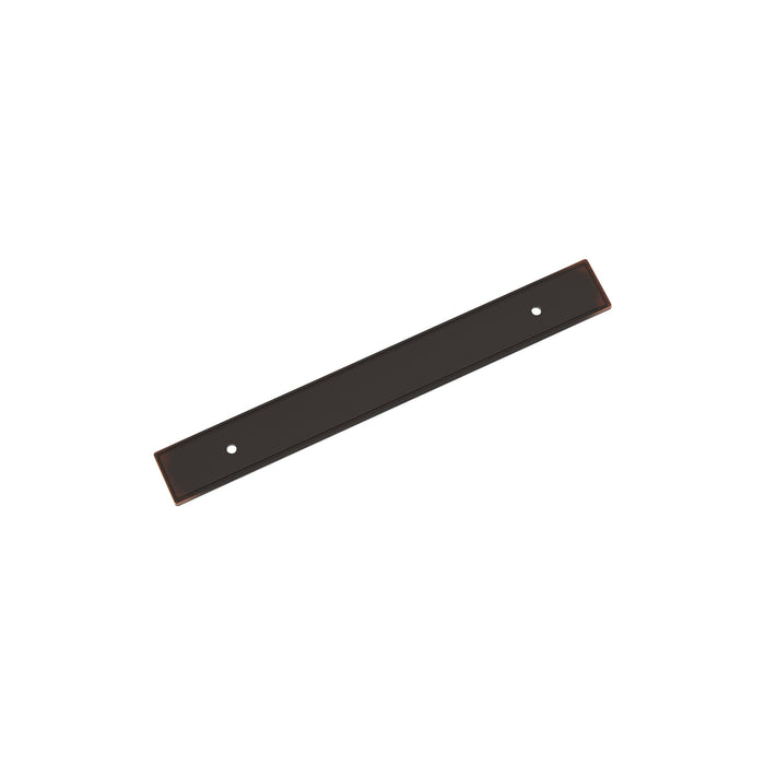 Amerock BP37604ORB Thoreau 6-5/16 inch (160mm) Center-to-Center Rectangle Oil-Rubbed Bronze Cabinet Pull Backplate