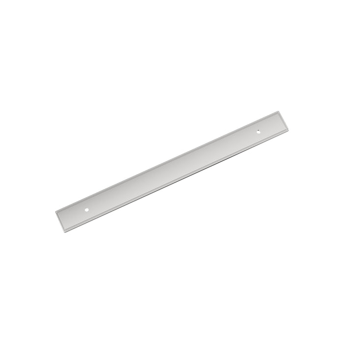Amerock BP3760626 Thoreau 8-13/16 inch (224mm) Center-to-Center Rectangle Polished Chrome Cabinet Pull Backplate