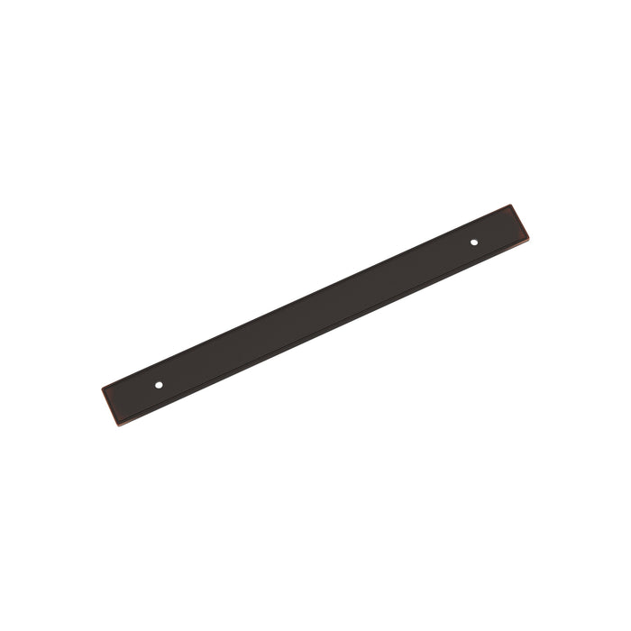 Amerock BP37606ORB Thoreau 8-13/16 inch (224mm) Center-to-Center Rectangle Oil-Rubbed Bronze Cabinet Pull Backplate