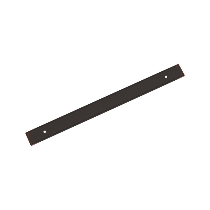 Amerock BP37607ORB Thoreau 10-1/16 inch (256mm) Center-to-Center Rectangle Oil-Rubbed Bronze Cabinet Pull Backplate