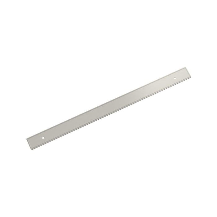 Amerock BP37608G10 Thoreau 12-5/8 inch (320mm) Center-to-Center Rectangle Satin Nickel Cabinet Pull Backplate