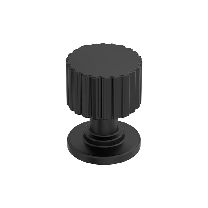 Amerock BP37640MB Ballard 1 inch (25mm) Diameter Matte Black Cabinet Knob