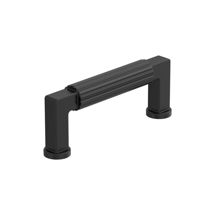Amerock BP37642MB Ballard 3 inch (76mm) Center-to-Center Matte Black Cabinet Pull