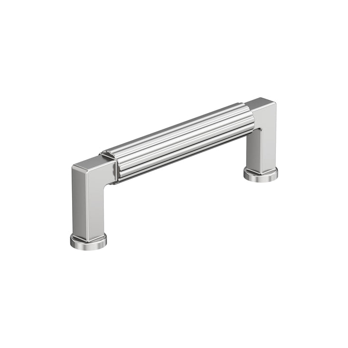 Amerock BP3764326 Ballard 3-3/4 inch (96mm) Center-to-Center Polished Chrome Cabinet Pull