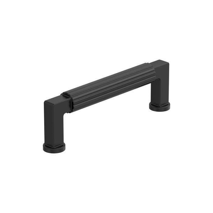 Amerock BP37643MB Ballard 3-3/4 inch (96mm) Center-to-Center Matte Black Cabinet Pull