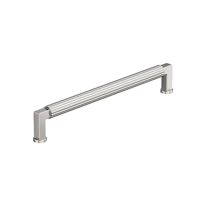 Amerock BP37646PN Ballard 7-9/16 inch (192mm) Center-to-Center Polished Nickel Cabinet Pull