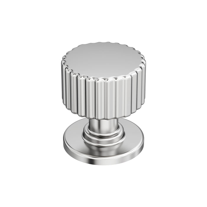Amerock BP3765226 Ballard 1-1/8 inch (29mm) Diameter Polished Chrome Cabinet Knob